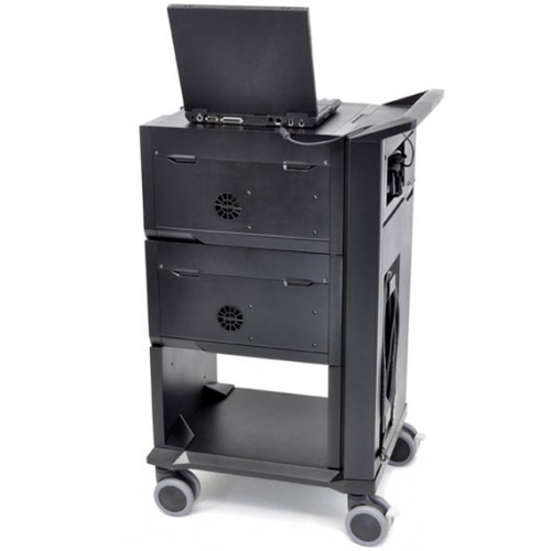 Tablet Management Cart 32, with ISI - for iPad Sync charge secure