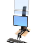Ergotron WorkFit-S, LD Sit-Stand Workstation