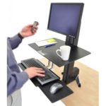 WorkFit-S, Single LD Sit-Stand Workstation