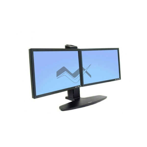 Ergotron Neo-Flex Dual LCD Lift Stand - Neo-Flex Dual LCD Lift Stand - Desktop Mount