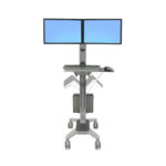Ergotron Neo-Flex Dual WideView WorkSpace - ergonomic workstation monitors Neo-Flex® WideView WorkSpace