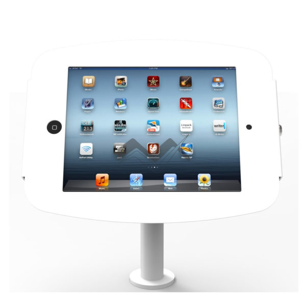 Pole-mounted iPad Enclosure Kiosk (for iPad 2/3/4/Air)
