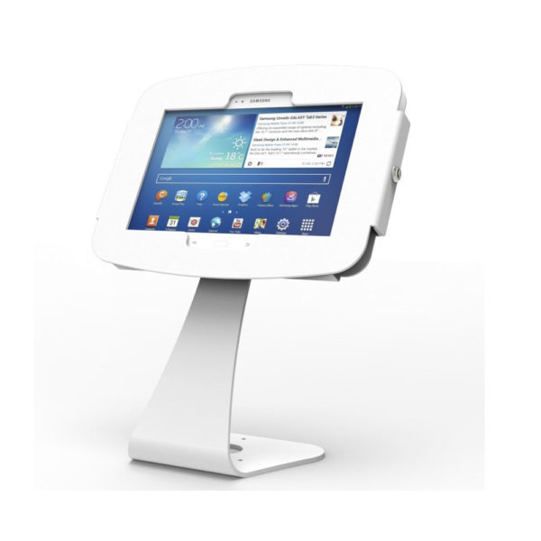 Swan-necked Samsung Galaxy Enclosure Kiosk (for Galaxy 10)