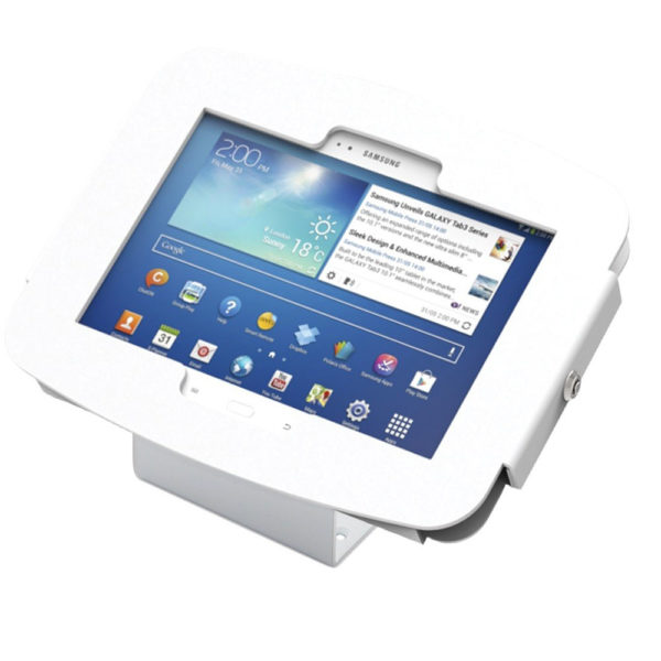 Lockable Flip-cover Samsung Galaxy Enclosure Kiosk (for Galaxy Tab 3 7.0/8.0)
