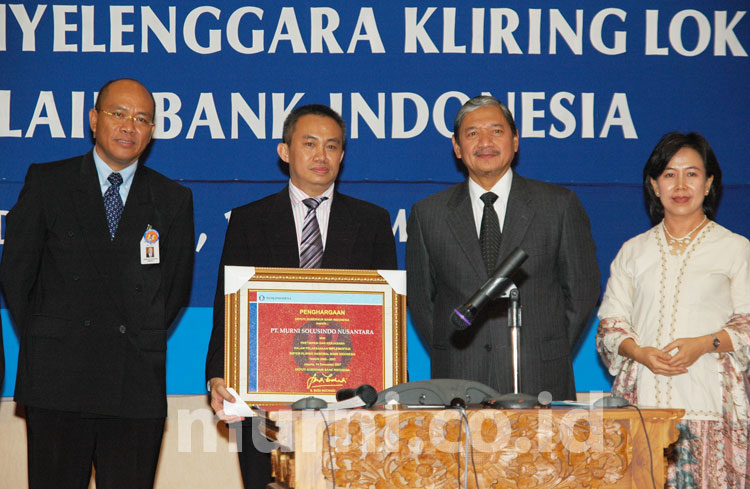 Penghargaan PT. Murni Solusindo Nusantara