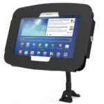 Flex-Stand Samsung Galaxy Enclosure Kiosk with Lockable Flip Cover (for Galaxy Tab 3 7.0/8.0