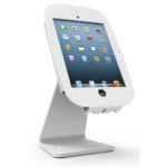 360 Rotatable iPad Enclosure Kiosk with Lockable Flip Cover (for iPad 2/3/4/Air)