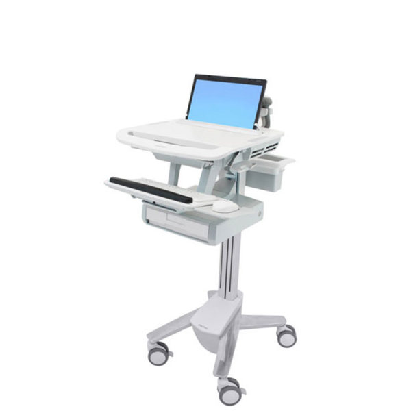 StyleView Laptop Cart (with Drawers) - StyleView Laptop Cart (with Drawers) ergonomic healthcare cart for hospital
