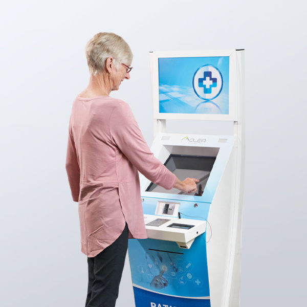Support your patients with digital front door healthcare kiosk solutions.​