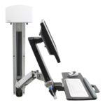 StyleView® Sit-Stand Combo System Polished Aluminum 2
