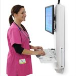 StyleView® Sit-Stand Vertical Lift, High Traffic Area