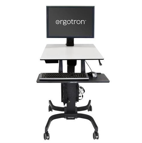 WorkFit-C, Single HD Sit-Stand Workstation