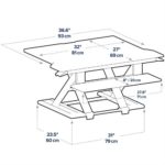 WorkFit-TX Standing Desk Converter