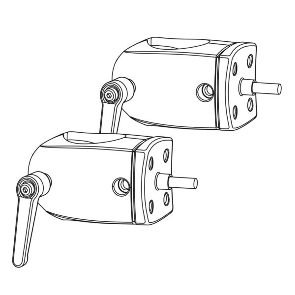 DS100 Outboard Pole Clamps