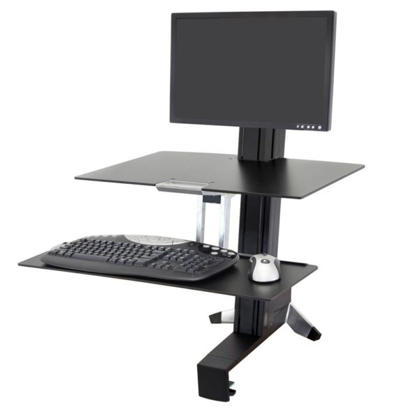 WorkFit-S Single HD Workstation with Worksurface