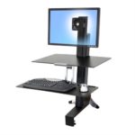 WorkFit-S, Single HD Workstation with Worksurface 2