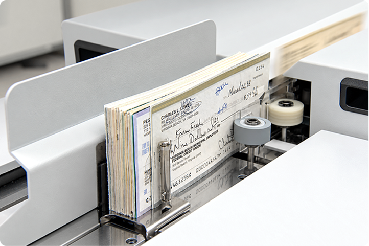 MICR encoders cheque scanners reader sorters cheque personalization equipment passbook printers and national payment and clearing systems